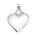 Corazon Blanco White Heart Pendant with Chain - Culture Kraze Marketplace.com