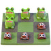 <center>Frogs vs. Turtles Tic-Tac-Toe Game crafted by Artisans in Guatemala </br> Each Board  Measures 3-1/2” x 3-1/2”, with 1/4-3/4” game pieces</center>
