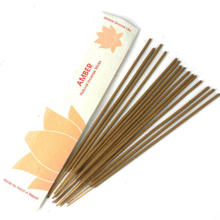 Stick Incense, Amber -10 Stick Pack - Culture Kraze Marketplace.com
