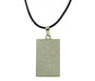 Stainless Steel Israel Defense Forces necklace on Rubber Cord - Culture Kraze Marketplace.com