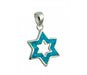 Silver and Opal Star of David Pendant - Culture Kraze Marketplace.com