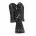 Soapstone Angel Sculpture - Black Finish with Etch Design - Culture Kraze Marketplace.com