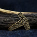 Bronze Jorvik Hammer Men's Cord Pendant Necklace - Culture Kraze Marketplace.com