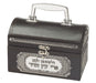 Faux Leather Chest Etrog Box with Decorative Metal Plaque - Brown - Culture Kraze Marketplace.com