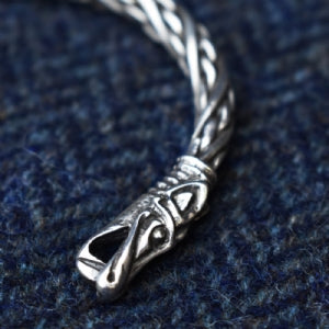925 Sterling Silver Small Dragon Bracelet - Culture Kraze Marketplace.com