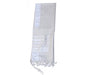 Talitnia Gilboa Light Weight Non Slip Tallit Wool Tallit Prayer Shawl - White Stripes - Culture Kraze Marketplace.com