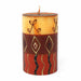 Single Boxed Hand-Painted Pillar Candle - Bongazi Design - Nobunto - Culture Kraze Marketplace.com