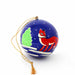 Handpainted Fox & Bird Ornaments, Set of 2 - Culture Kraze Marketplace.com
