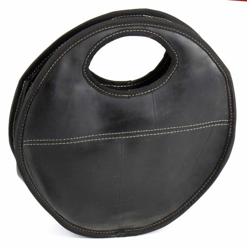 Recycled Rubber Round Handbag - Culture Kraze Marketplace.com