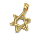 14K Gold interlocked Star of David Pendant - Culture Kraze Marketplace.com