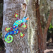 Colorful Gecko Haitian Steel Drum Wall Art, 13 inch Florida Design - Culture Kraze Marketplace.com