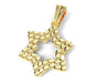 Hammered Unique Star of David 14K Gold Pendant - Culture Kraze Marketplace.com
