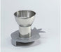 Shraga Landesman Nickel Silver Kiddush Cup on Pomegranate Engraved Base - Culture Kraze Marketplace.com