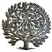 Steel Drum Art -  Lovers Heart 24 inch Tree of Life - Croix des Bouquets - Culture Kraze Marketplace.com