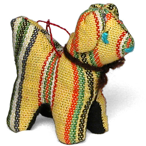 Handwoven Dog Ornament - Culture Kraze Marketplace.com