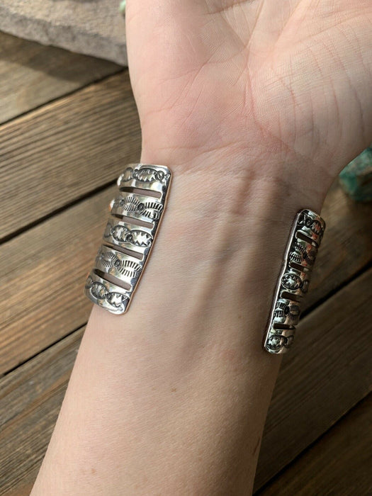 Spiny & Sterling Silver Cuff Bracelet By Marcella James