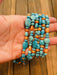 Navajo Turquoise, Spiny & Sterling Silver 6-Strand Beaded Necklace - Culture Kraze Marketplace.com