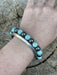 Vintage Navajo Fox Turquoise & Marcasite Bead Bracelet Cuff - Culture Kraze Marketplace.com
