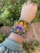 Navajo Handmade Beaded Flower Lotus Cuff Bracelet - Culture Kraze Marketplace.com
