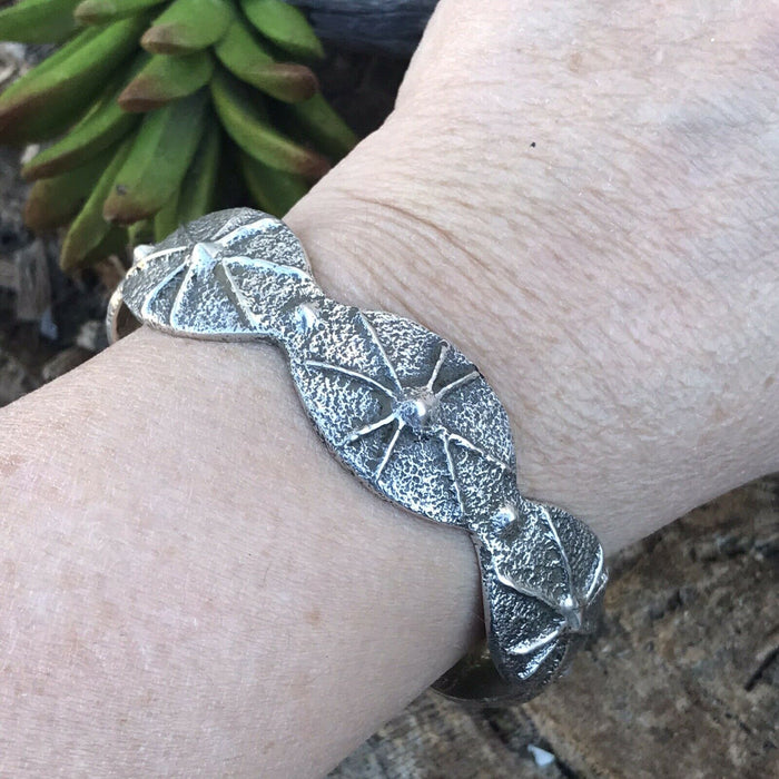 Sterling Silver Star Bracelet Cuff