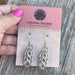 Navajo Sterling Silver Chain Link Dangle Earrings - Culture Kraze Marketplace.com