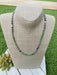 Navajo Sonoran Gold Turquoise & Sterling Silver Navajo Pearl Beaded Necklace 20” SK11 - Culture Kraze Marketplace.com
