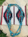 Navajo Turquoise, Spiny & Sterling Silver Beaded 60 Inch Necklace - Culture Kraze Marketplace.com