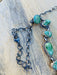 Stunning Navajo Sterling Silver & Sonoran Mountain Turquoise Necklace Set - Culture Kraze Marketplace.com