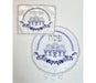 Matzah Cover and Afikoman Bag Set - Silver and Blue Pessach Seder Images - Culture Kraze Marketplace.com