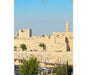 Panoramic Jerusalem Old City Walls Sukkah Single-Wall Panel 6 ft Width - Culture Kraze Marketplace.com
