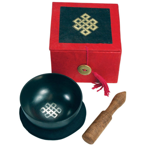 Meditation Bowl Box: 3'' Endless Knot - Culture Kraze Marketplace.com