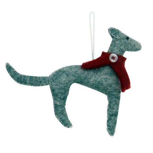 Greyhound Felt Holiday Ornament - Culture Kraze Marketplace.com