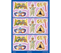 Colorful Stickers for Children - Purim Activities - Culture Kraze Marketplace.com