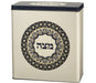 Decorative Matzah Tin with Lid - Brown and Peach Mandala Design - Culture Kraze Marketplace.com