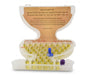 Hiddur Ready to Light Chanukah Menorah Set - Pre filled Olive Oil Glass Cups - Culture Kraze Marketplace.com