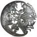 Angel and Moon Metal Art - Culture Kraze Marketplace.com