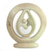 Natural Soapstone 8-inch Lover's Embrace Sculpture - Smolart - Culture Kraze Marketplace.com