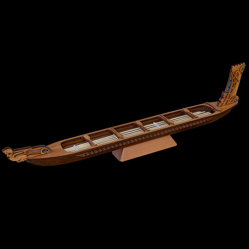 Large Waka War Canoe Sculpture - Culture Kraze Marketplace.com