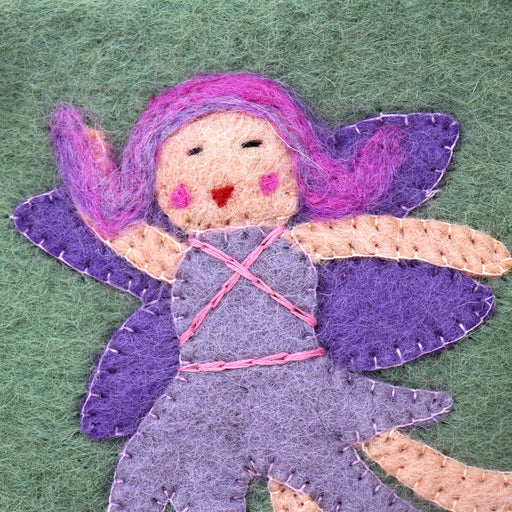 Handcrafted Felt Starry Fairy Pouch - Culture Kraze Marketplace.com