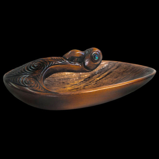 Carved Canoe Bailer Trinket Tray - Culture Kraze Marketplace.com