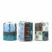 Set of Three Boxed Hand-Painted Candles - Maji Design - Nobunto - Culture Kraze Marketplace.com
