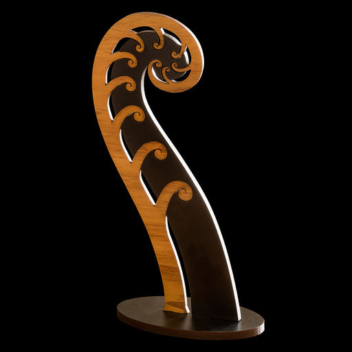 Wooden Koru Sculpture - Culture Kraze Marketplace.com