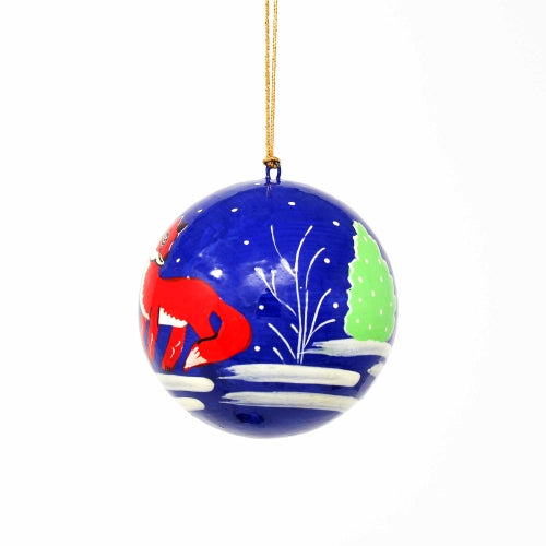 Handpainted Ornament Fox - Pack of 3 - Culture Kraze Marketplace.com