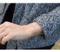 Light Blue Opal Hamsa Silver Bracelet - Culture Kraze Marketplace.com