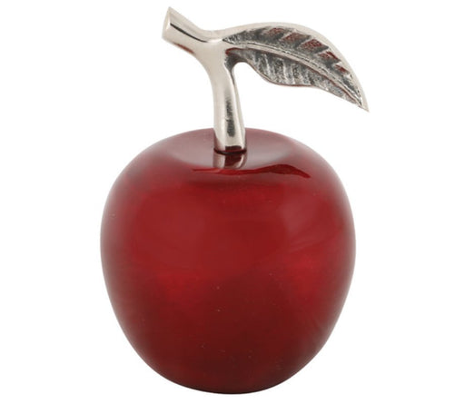 Decorative Aluminum Apple for Rosh Hashanah - Ruby Red - Culture Kraze Marketplace.com