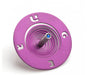 Adi Sidler Spiral Coil Chanukah Dreidel Brushed Aluminum - Purple - Culture Kraze Marketplace.com