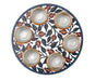 Dorit Judaica Laser Cut Seder Plate Colorful Pomegranates - Glass Bowls - Culture Kraze Marketplace.com