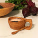 Reclaimed Olive Wood Salt Pot - Culture Kraze Marketplace.com