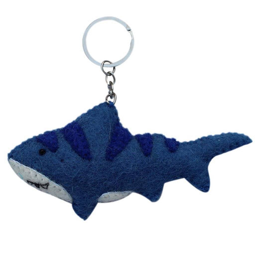 Felt Shark Key Chain - Culture Kraze Marketplace.com