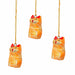 Handpainted Ornament Cat Figurine - Pack of 3 - Culture Kraze Marketplace.com